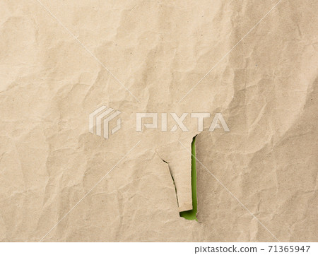 empty sheet of brown wrapping kraft paper, texture for the designer empty sheet of brown wrapping kraft paper, texture for the designer 71365947