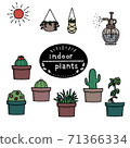 手繪盆栽觀葉植物素材匯總 71366334