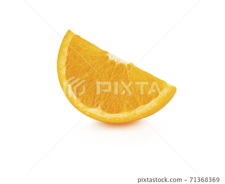 fresh orange isolated on white background 71368369