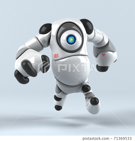 Big robot - 3D Illustration Big robot - 3D Illustration 71369533