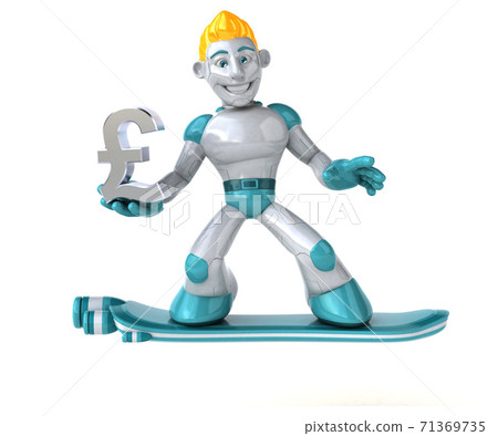 Robot - 3D Illustration Robot - 3D Illustration 71369735