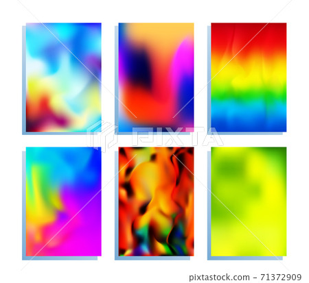 Gradient texture set for poster, wallpaper, flyer, brochure cover, typography, or other printing or web products. Vector illustration Gradient texture set for poster, wallpaper, flyer, brochure cover, typography, or other printing or web products. Vector illustration 71372909