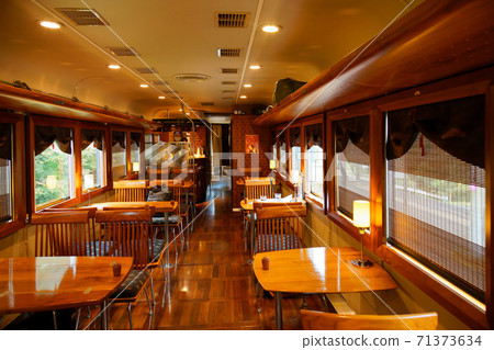 京都探戈鐵路餐廳內火車黑松 京都探戈鐵路餐廳內火車黑松 71373634