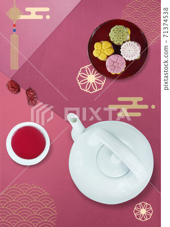 Korean traditional food background image Korean traditional food background image 71374538