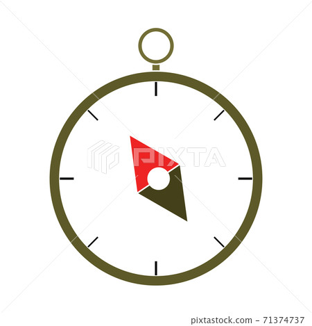 Isolated compass soldier icon Isolated compass soldier icon 71374737