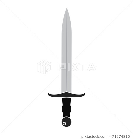 Isolated sword icon 71374810