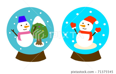 Two snow globes for Christmas Two snow globes for Christmas 71375545
