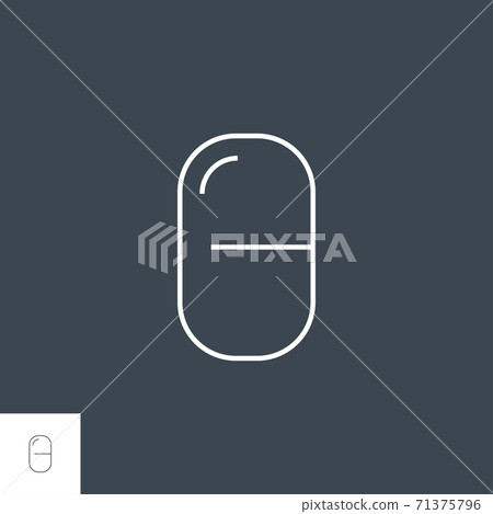Pills Vector Icon 71375796