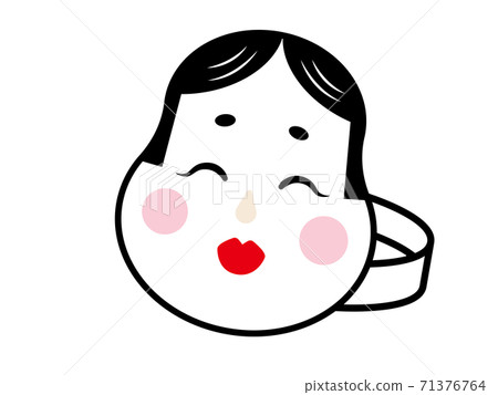 Fortune mask Mumps mask Setsubun Fortune mask Mumps mask Setsubun 71376764