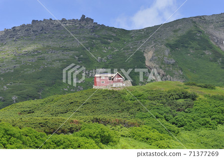 白雲岳和白雲岳避難所(北海道大雪山) 白雲岳和白雲岳避難所(北海道大雪山) 71377269
