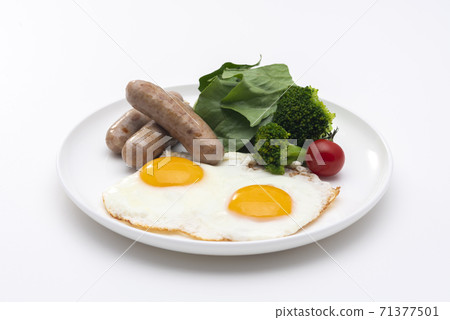 炒雞蛋和維納 71377501