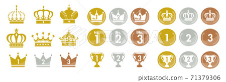 icon, icons, crown 71379306