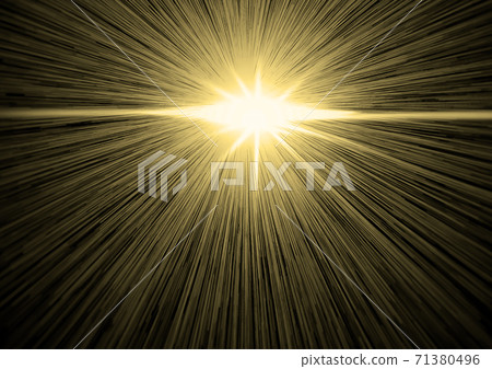 Abstract sun rays - Stock Illustration [71380496] - PIXTA