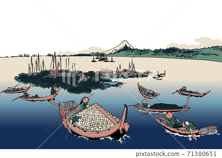 Katsushika Hokusai image Takeyo Tsukushima white background Katsushika Hokusai image Takeyo Tsukushima white background 71380651