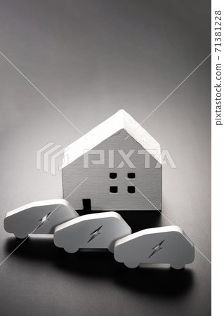 EV car house 71381228