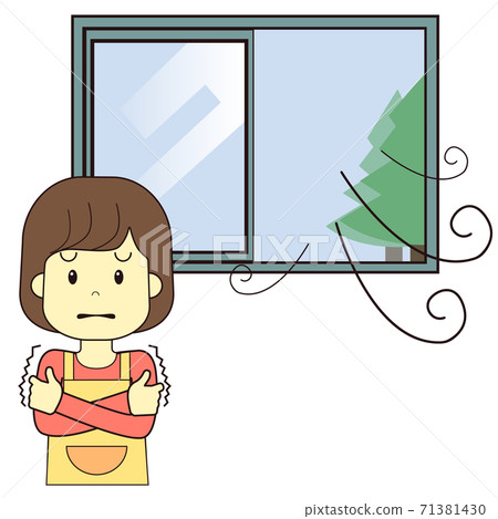 換氣但感冒的家庭主婦 71381430