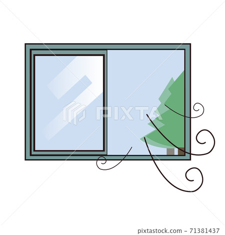 Vector Window Ventilation Ventilation window vector illustration - Stock Illustration [71381437 ...