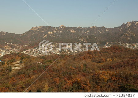 Doseong, Sunseong-gil, Hanyang, Bukhansan, Bohyeonbong, Maple, Autumn 71384837