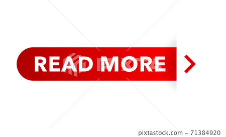 Read More Web Button With Arrow And Shadow - Stock Illustration 