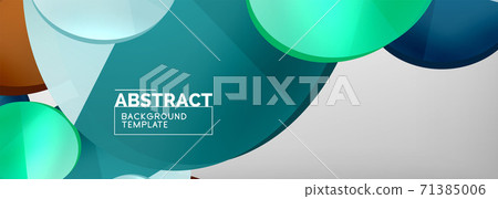 Abstract glossy round shapes vector background. Vector futuristic illustration for covers, banners, flyers and posters and other Abstract glossy round shapes vector background. Vector futuristic illustration for covers, banners, flyers and posters and other 71385006