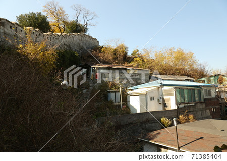 斗城，城郭街，孫城街，北漢山，保玄峰，楓葉 71385404