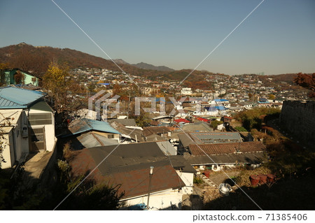 斗城，城郭街，孫城街，北漢山，保玄峰，楓葉 71385406