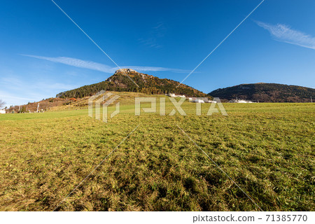 Mountain peak of Corno d'Aquilio - Lessinia Plateau Veneto Italy 71385770