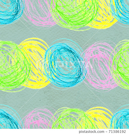 Scribble pattern - Stock Illustration [71386192] - PIXTA