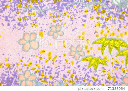 Japanese pattern Japanese paper background material Japanese pattern Japanese paper background material 71388064