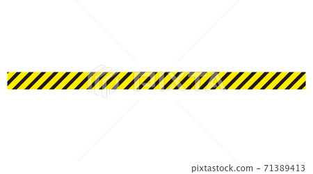 Tratape Policeline (yellow tape at the time of the incident) Illustration 71389413
