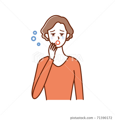 Women in their 30s and 40s who lack sleep 71390172