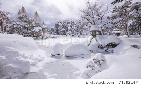 石川縣兼六園Snowscape 71392147