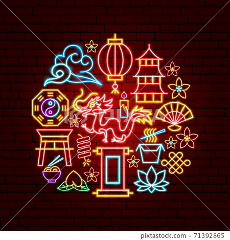 Chinese Neon Concept 71392865
