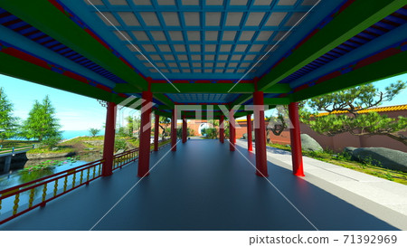 Chinese garden Chinese garden 71392969