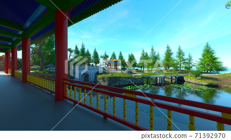 Chinese garden Chinese garden 71392970