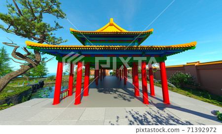 Chinese garden 71392972