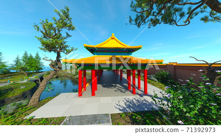 Chinese garden Chinese garden 71392973