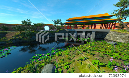Chinese garden Chinese garden 71392974