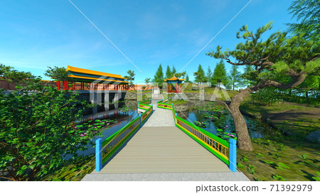 Chinese garden Chinese garden 71392979