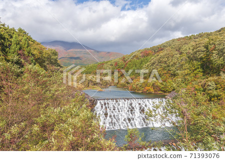 Autumn leaves of Yokokawa Valley Autumn leaves of Yokokawa Valley 71393076