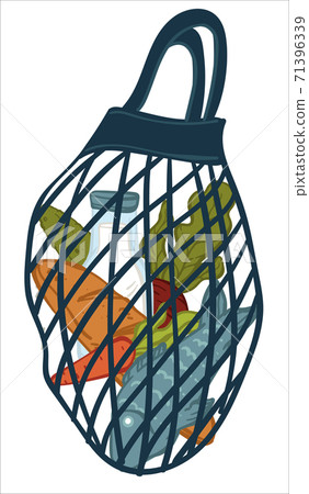 Mesh or string ecological shopping bag grocery 71396339