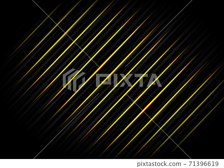 Abstract template diagonal black striped line backgroune texture with yellow light neon. Abstract template diagonal black striped line backgroune texture with yellow light neon. 71396619