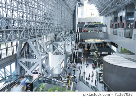Scenery in Kyoto station premises Scenery in Kyoto station premises 71397022
