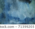 Hand Painted Abstract watercolor Texture 71399203