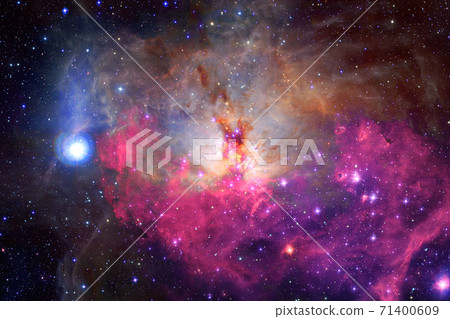Starfield. Elements of this image furnished by NASA 71400609