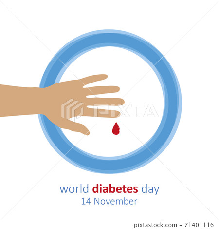 hand and blood drop world diabetes day 14 november hand and blood drop world diabetes day 14 november 71401116