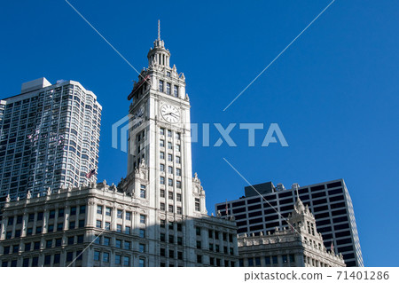 美國，伊利諾伊州，芝加哥，箭牌大廈 71401286