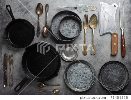 Vintage beautiful utensils Vintage beautiful utensils 71401336