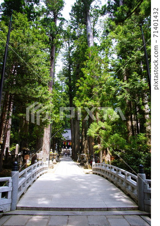 和歌山縣伊東郡高野町高野山奧金院(梅梅橋) 和歌山縣伊東郡高野町高野山奧金院(梅梅橋) 71401432