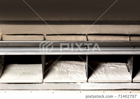 Hangar with flour. Hangar with flour. 71402787